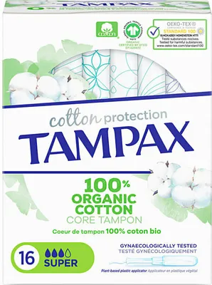 Produktbild von Tampax Organic Super Tampon 16 Units