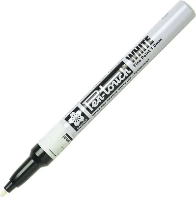 Immagine prodotto di SAKURA 42300SE Marcatore permanente SAKURA Pen-Touch Fine, bianco