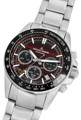 Produktbild von Jacques Lemans Chronographen Eco Power Limited Edition Red - Orange