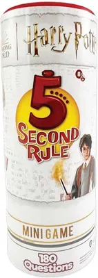 Obrázek produktu pro Hra Harry Potter 5 Second Rule Mini – vzdělávací společenská hra