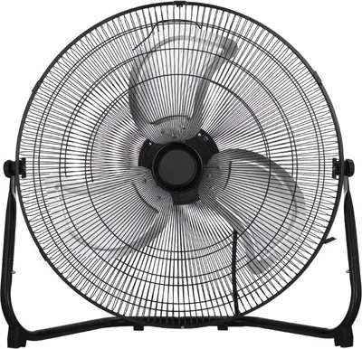 Produktbild von 18 Zoll Hochgeschwindigkeits-Industrieventilator - Bodenventilator mit 3 Geschwindigkeiten - 360° einstellbare Neigung - Leistungsstarker Ventilator für Innenräume und Büros