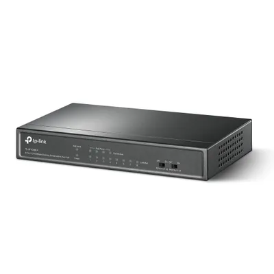 Produktbild von Netzwerk-Switch Unmanaged Fast Ethernet (10/100) Power over Ethernet (PoE) Schwarz