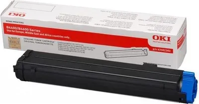 Zdjęcie produktu dla OKI 43502302, 3000 stron(y), Czarny, 1 szt.
