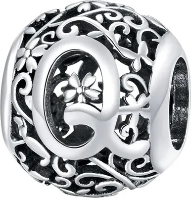 Image de Pendentif Pandora avec la lettre Q (Trusky)
