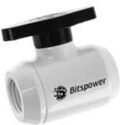 Produktbild von Bitspower Absperrhahn 1/4 Zoll - weiß