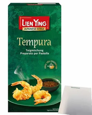 Produktbild von Lien Ying Tempura Teigmischung (200g Packung) + usy Block