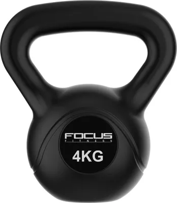 Productafbeelding van Kettlebell - Focus Fitness PVC - 4 kg