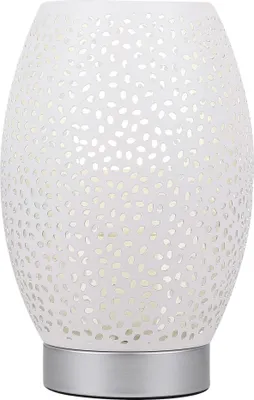 Image de Lampe de table VENUS argent-blanc 1xE27x60W en métal, dimensions : 23x15x15 cm, IP20, Candellux