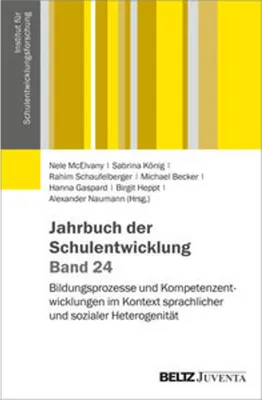 Obrázok produktu pre Jahrbuch der Schulentwicklung. Band 24