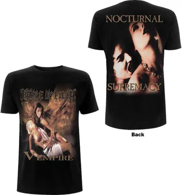 Produktbild von Cradle Of Filth | Offizielles Band T-Shirt | Vempire (Rückendruck), XX-Large, Schwarz