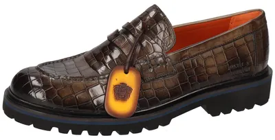Immagine prodotto di Melvin & Hamilton, mocassini da uomo, modello Pierce, colore marrone, taglia 45