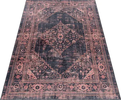Obrázek produktu pro Teppium Pratelný Koberec do Obývacího Pokoje Krátký Vlas Moderní Styl Protiskluzový Snadná Údržba Ložnice, Velikost: 160x230 cm