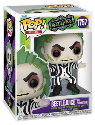 Immagine prodotto di Statuetta Funko POP Beetlejuice 1757 Beetlejuice on Tombstone