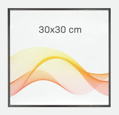 Produktbild von RAWWEST.BIS Alu Bilderrahmen 30x30 cm Schnelle Montage Kunstglas Plexi Rahmen für Bilder und Poster, Antikkupfer