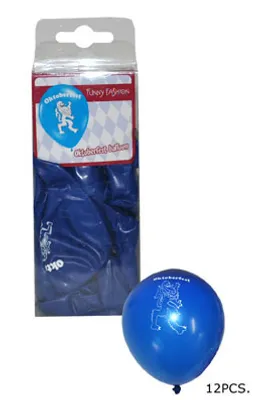Produktbild von Ballons  blau ca. 30 cm 12 Stück