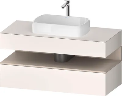 Produktbild von DURAVIT QA4732091840010 QTG KWTU WH Ek. 1200x550x600 Wß Smt H