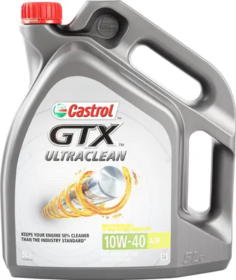 Produktbild von CASTROL GTX Ultraclean 10W-40, 5 Liter