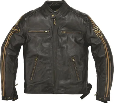 Image de Veste en cuir Helstons Ace Oldies, noir, S