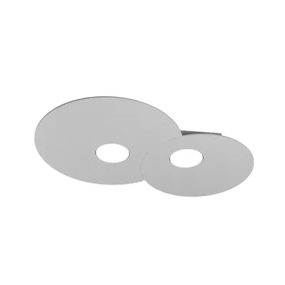 Obrázek produktu pro Toplight Kulaté stropní svítidlo 2 světla Cloud s paticí GX53, barva struktury šedá, moderní design 50x35x3cm