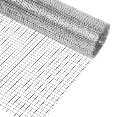 Obrázok produktu pre Klietka na hlodavce, zvaraná, pozinkovaná kovová sieť, 40 cm x 6 m, určená do záhrady na pestovanie zeleniny