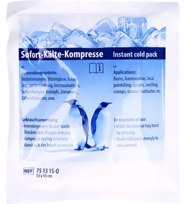 Image de Compresse froide instantanée Quick 13x15 cm 1 pc