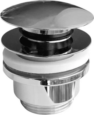 Produktbild von Standard Waschbecken Pop-Up Ablaufventil, verchromt, 1 1/4", B/H/T 4/8,6/6,4 cm