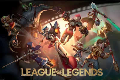 Obrázek produktu pro League of Legends - Riot - plakát 61x91,5 cm