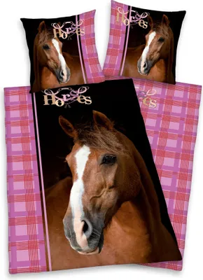 Produktbild von Herding Bettwäsche Pferd 135 x 200cm 80 x 80 cm 100% Baumwolle