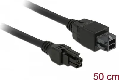 Immagine prodotto di Delock Micro Fit 3.0 4 Pin Verlängerungskabel Stecker > Buchse 50 cm