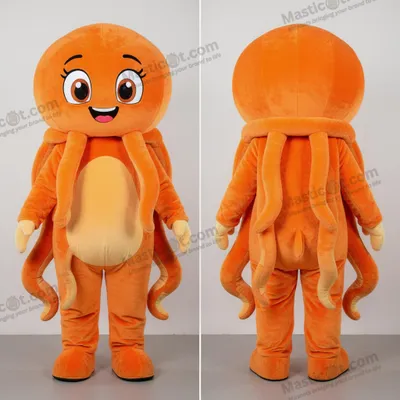 Immagine prodotto di Mascotte MASTICOT Medusa in Velluto Arancione