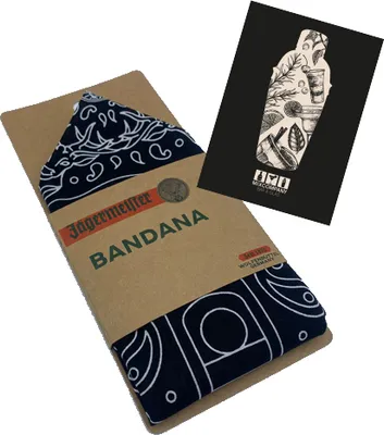 Produktbild von Jägermeister 2x Bandana Halstuch ca. 51x51cm