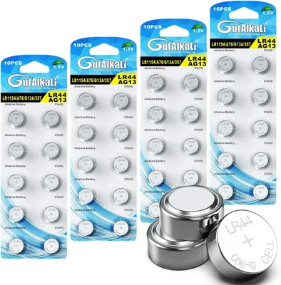 Productafbeelding van LR44 20 40 Batterijen. LR44-40 Batterijen