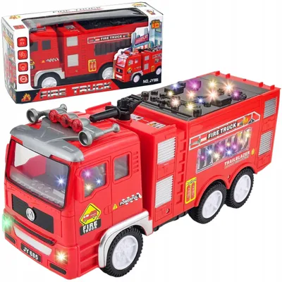 Produktbild von Luxma Feuerwehr Spielzeugauto mit Licht und Sound