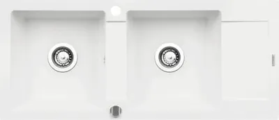 Obrázok produktu pre Granitový drez Pyramis MIDO 500 1160 mm biela 070091001