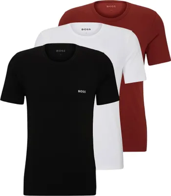 Produktbild von BOSS Herren TShirtRN 3P Classic Underwear_T_Shirt, Open Miscellaneous987, L