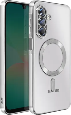 Obrázok produktu pre Avizar, kryt Galaxy A26 MagSafe kompatibilný s Chrome Edge Nárazuvzdorný, strieborný