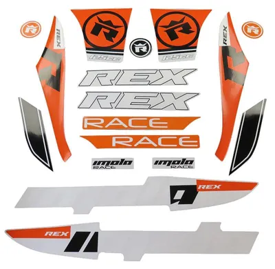 Produktbild von Rex Imola 125 Dekorsatz Aufkleber Roller 125ccm 4Takt 706314 Motorroller.de Sticker Aufkleber-Set Deko-Set Aufklebersatz Dekoraufkleber Kit Scooter