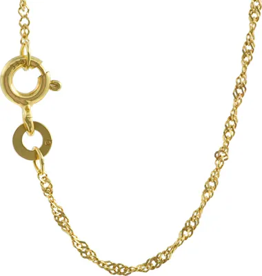 Produktbild von Goldkette Singapurkette Länge 50cm - Breite 1,2mm - 333-8 Karat Gold