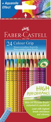 Immagine prodotto di FABER-CASTELL Buntstift Colour Grip 24er Etui