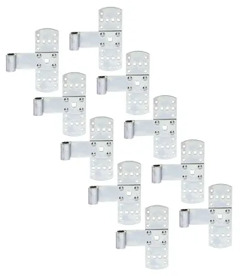 Zdjęcie produktu dla Alberts 845506 Taśma poprzeczna, ocynkowana, pasywowana grubowarstwowo, 140 x 50 mm, zestaw 10 szt