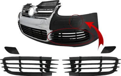 Image de Pièces de pare-chocs & caches Rondelle pour VW Golf 5 03-07 Jetta 05-10