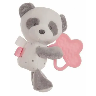 Produktbild von Baby-Beißring Pandaknochen Rosa 20 cm