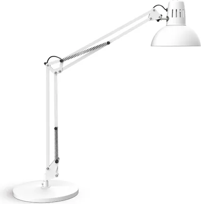 Immagine prodotto di MAUL lampada da tavolo MAULstudy E27 senza lampadina Stand bianco