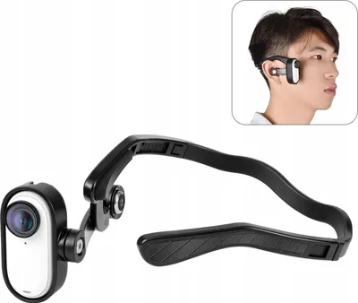 Zdjęcie produktu dla Uchwyt Magnetyczny Magnes Mocowanie Opaska na Głowę do Insta360 GO 3 / GO 3S / PU974B