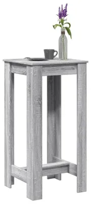 Image de Table bar moderne en bois, idéale pour les petits espaces