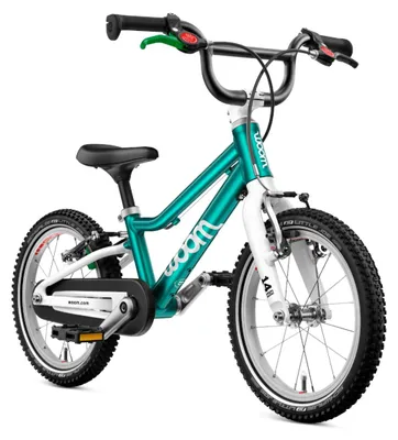 Obrázok produktu pre WOOM GO 2, Mestský bicykel, Deti, Unisex, Vzpriamene, Hliník, Čierna, Tyrkysová, Biela