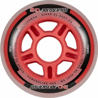 Produktbild von Powerslide One 4 Units Rad Golden 76 mm / 82A Golden 76 mm / 82A