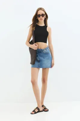 Produktbild von Neckholder-Crop-Top, Black, L