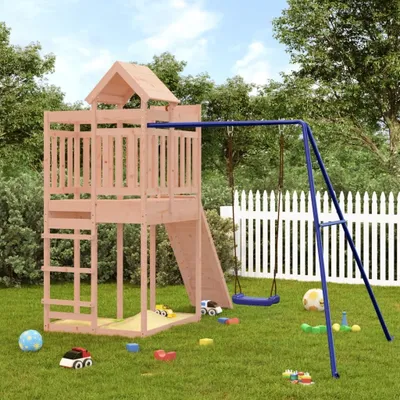 Produktbild von 2024 Moderne Schaukeln Spielturm Massivholz Douglasie 574249