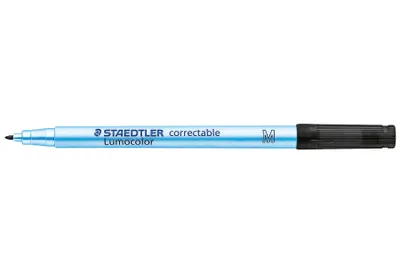 Produktbild von STAEDTLER Folienstift Lumocolor correct M schwarz